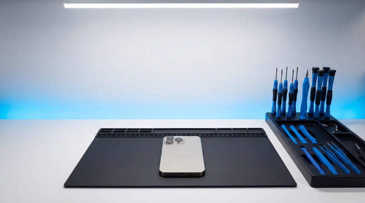 mendmyi repair workshop showing expert technicians with professional tools and quality equipment